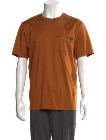 MCM T-Shirts Crew Neck Short Sleeve T-Shirt M