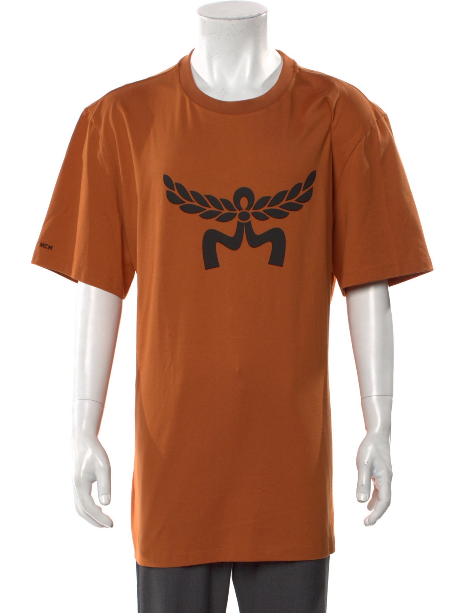 MCM Graphic Print Crew Neck T-Shirt