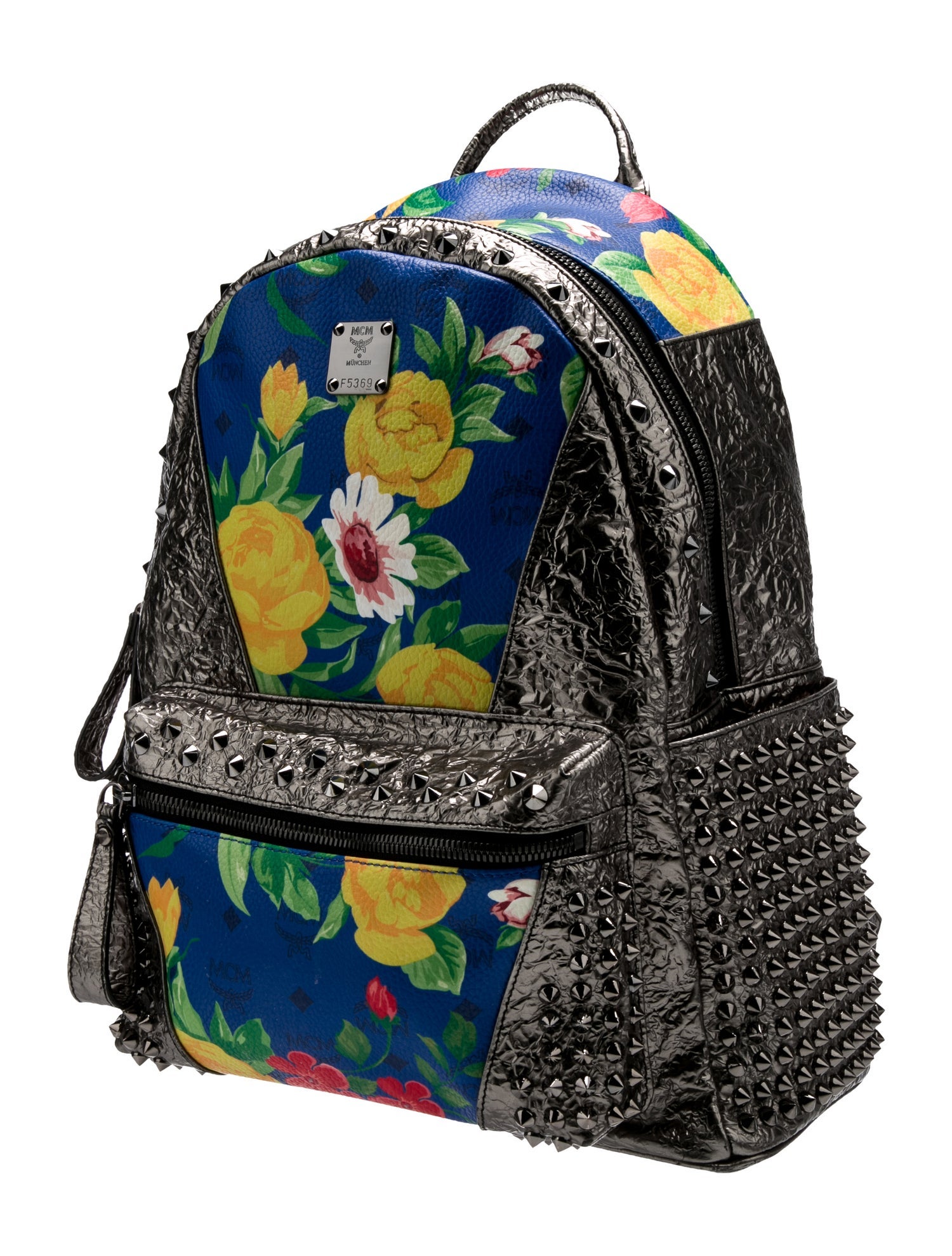 MCM Patent Leather Backpack