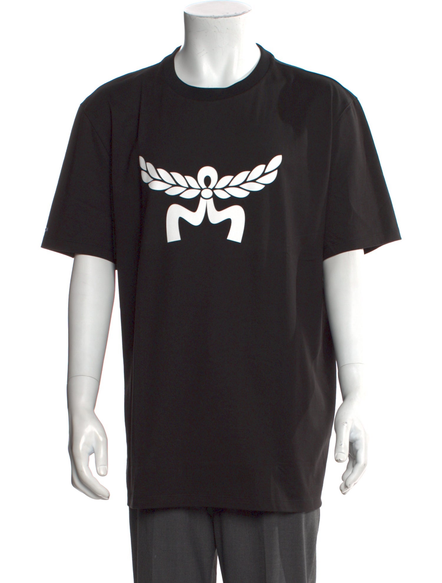 MCM Graphic Print Crew Neck T-Shirt