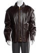 MCM Calf Leather Moto Jacket