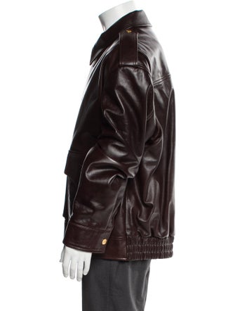 MCM Calf Leather Moto Jacket