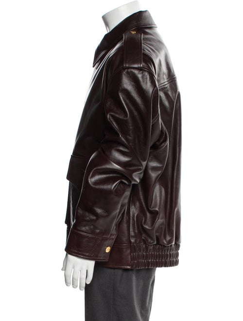 MCM Calf Leather Moto Jacket