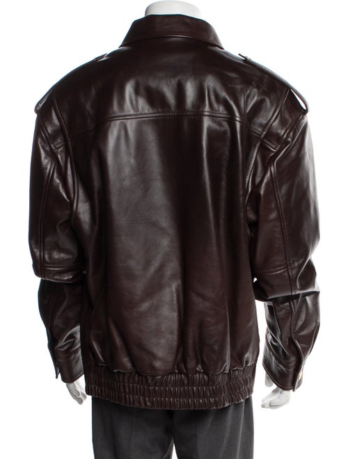 MCM Calf Leather Moto Jacket