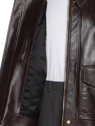 MCM Calf Leather Moto Jacket
