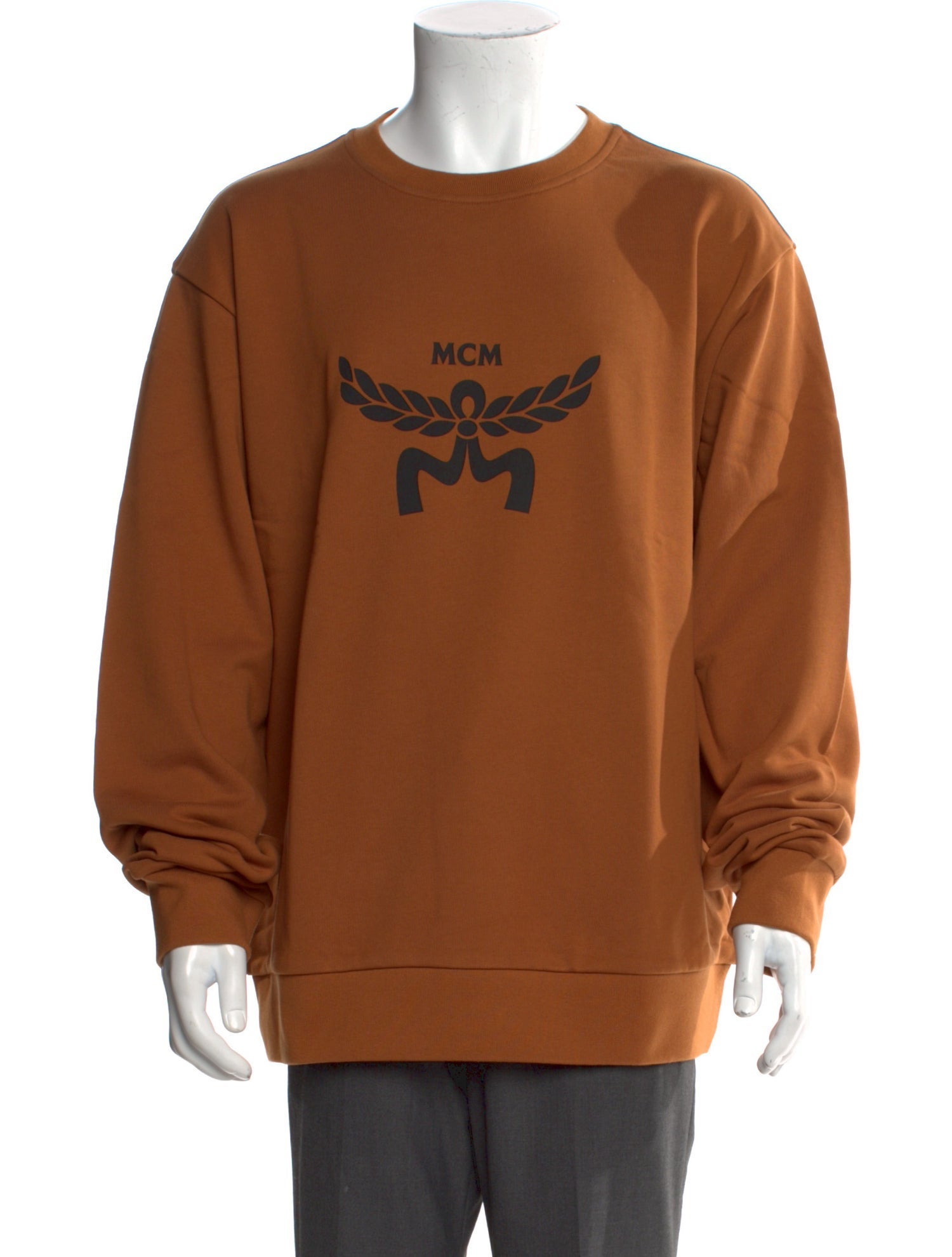 MCM Graphic Print Crew Neck Sweatshirt w/ Tags