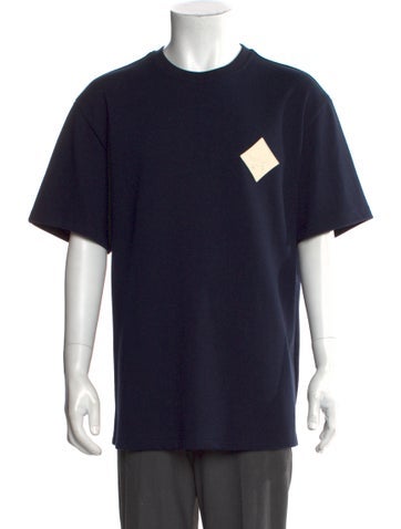 MCM T-Shirts Crew Neck Short Sleeve T-Shirt L