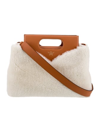 MCM Shearling Soft Diamond Large