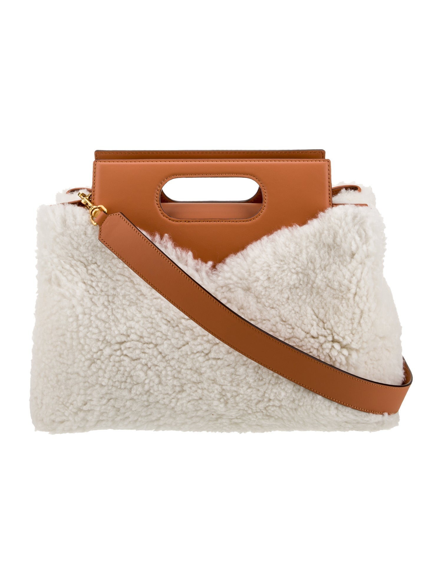 MCM Shearling Soft Diamond Large