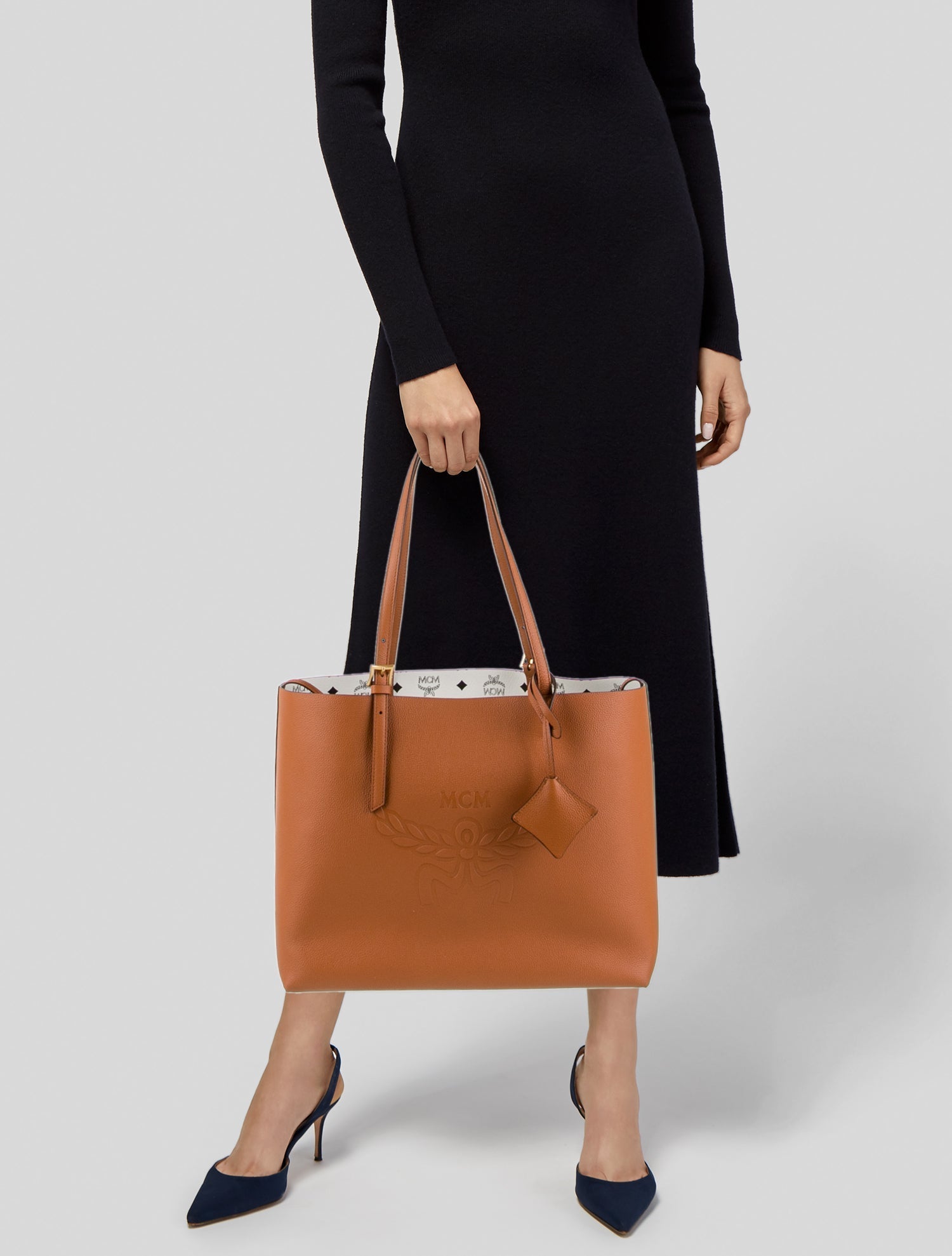 MCM Leather Backpack