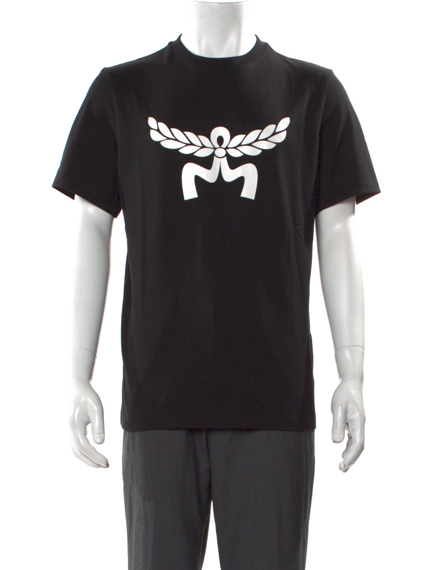 MCM Graphic Print Crew Neck T-Shirt