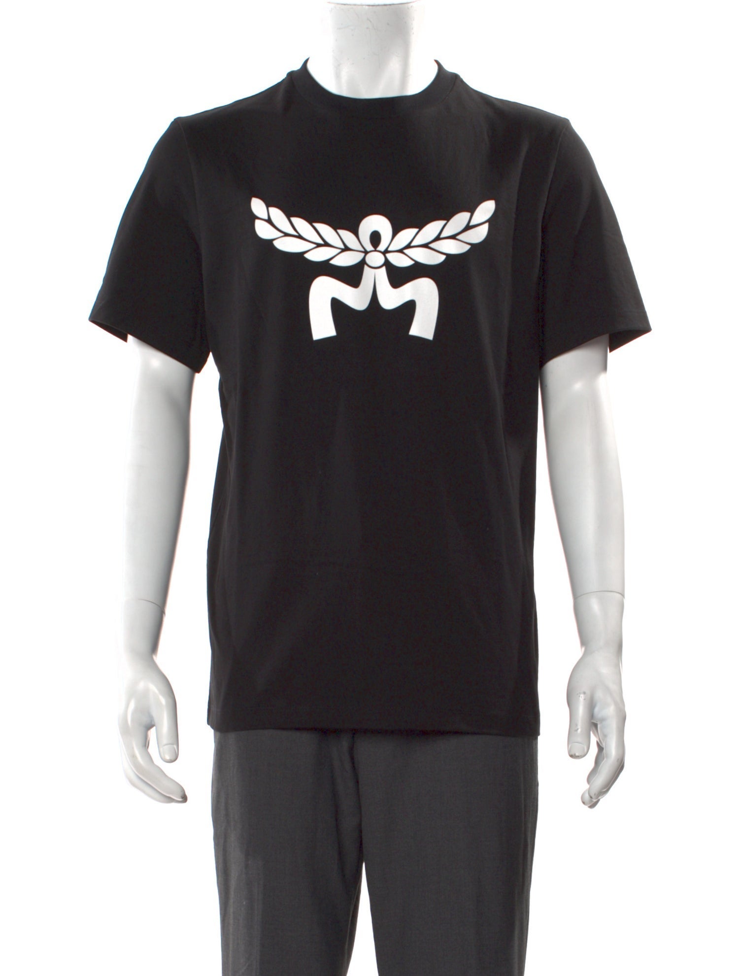 MCM Graphic Print Crew Neck T-Shirt