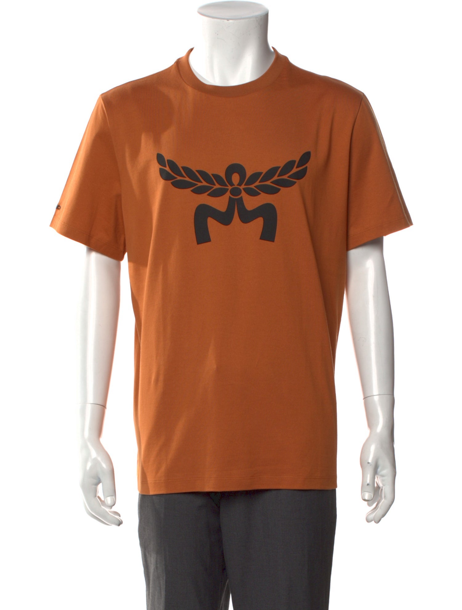 MCM Graphic Print Crew Neck T-Shirt