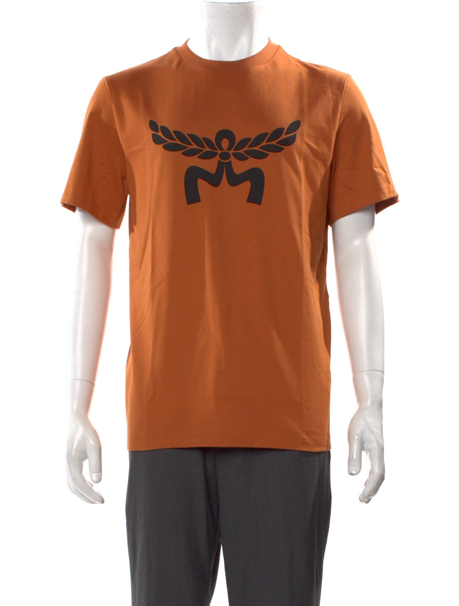 MCM Graphic Print Crew Neck T-Shirt