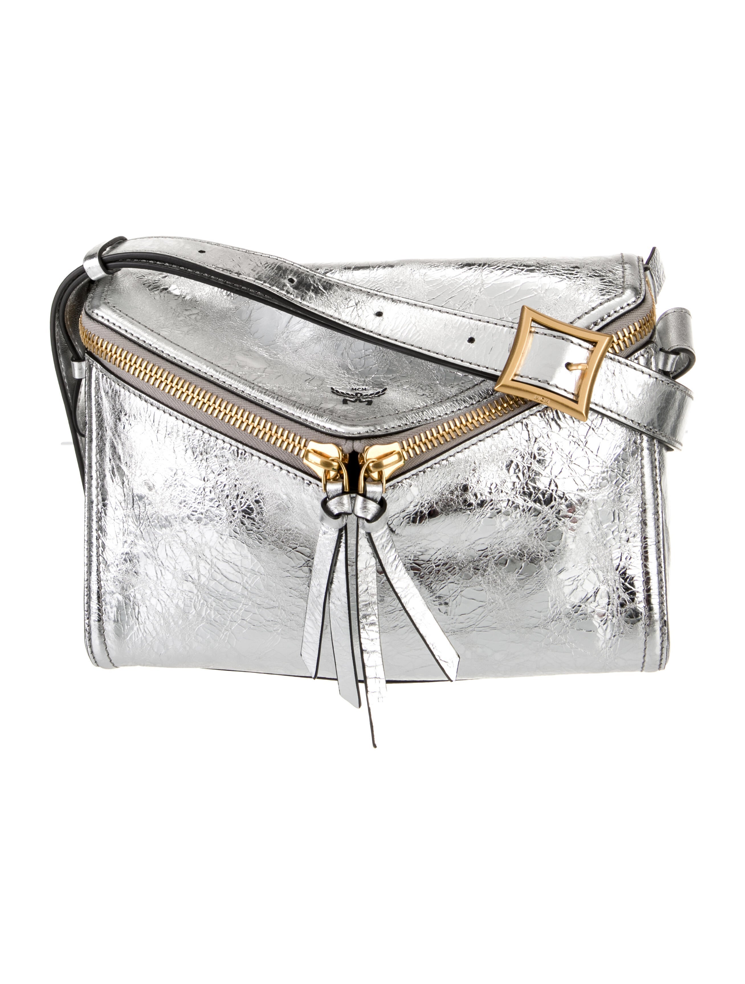 MCM Leather Diamant 3D Small