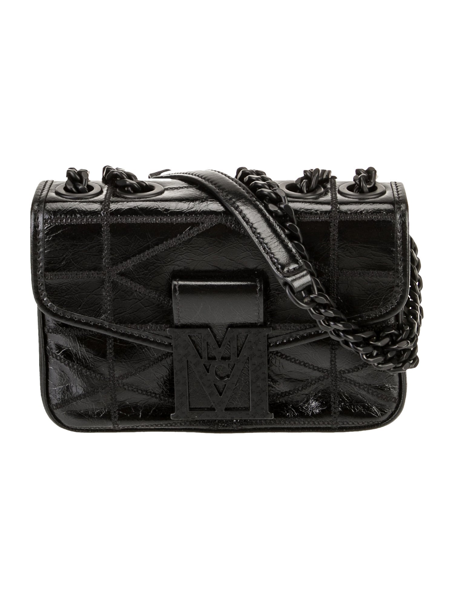 MCM Leather Shoulder Bag