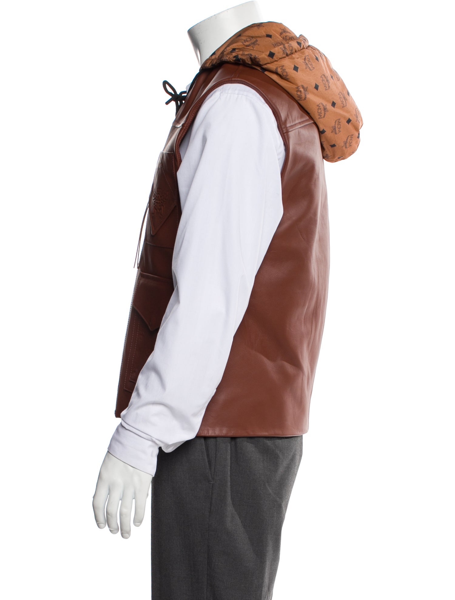 MCM Lamb Leather Vest