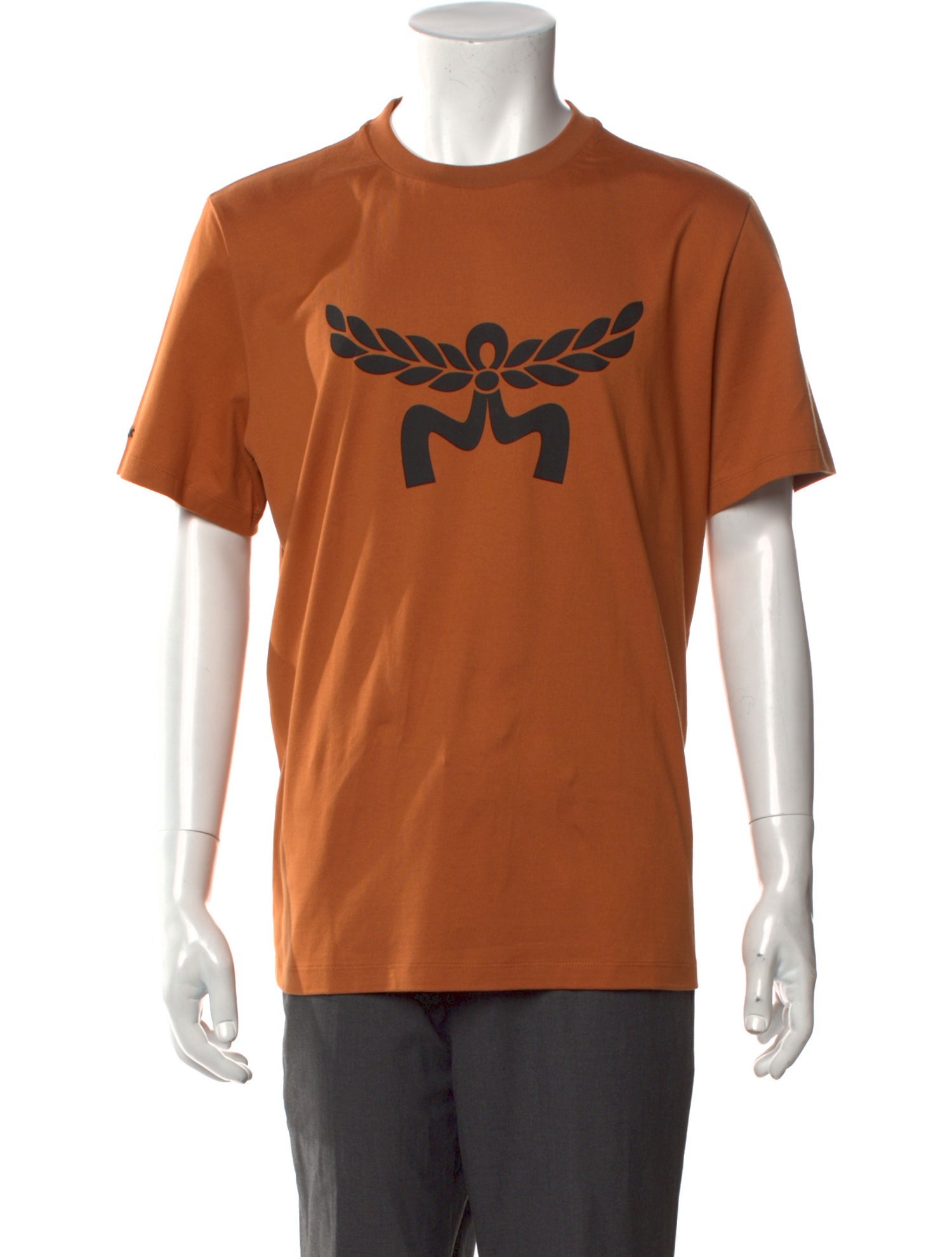 MCM Graphic Print Crew Neck T-Shirt