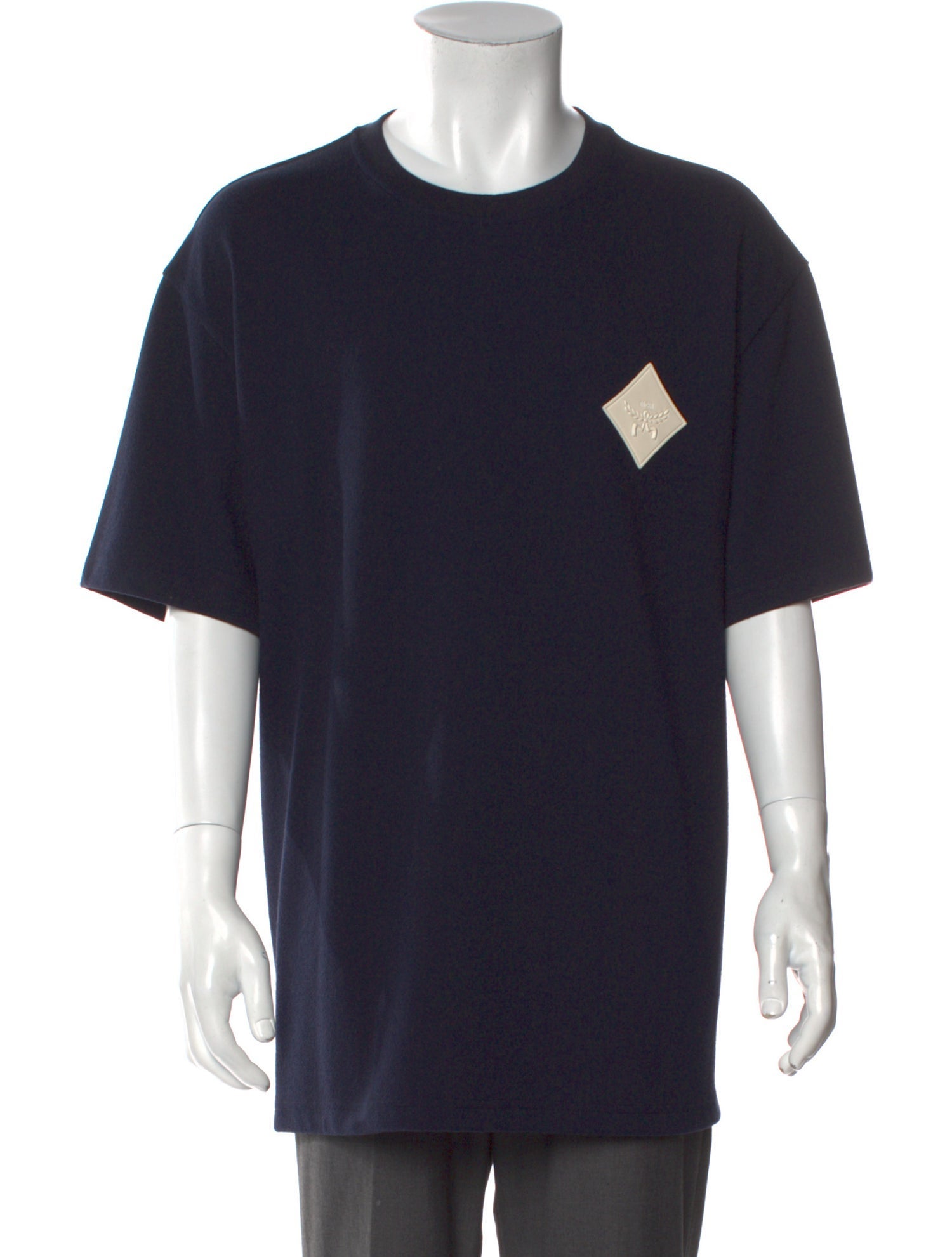 MCM Graphic Print Crew Neck T-Shirt