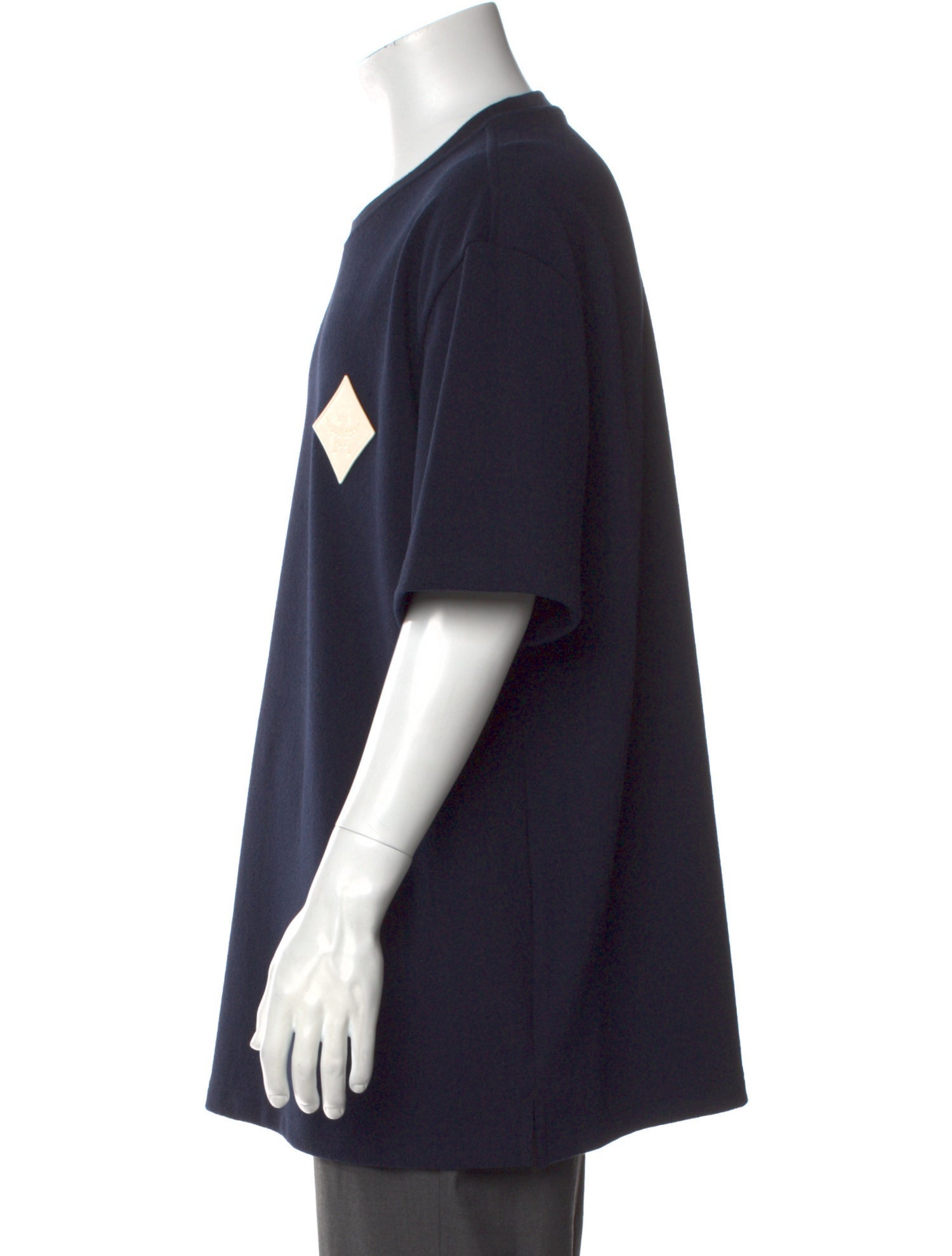 MCM Graphic Print Crew Neck T-Shirt