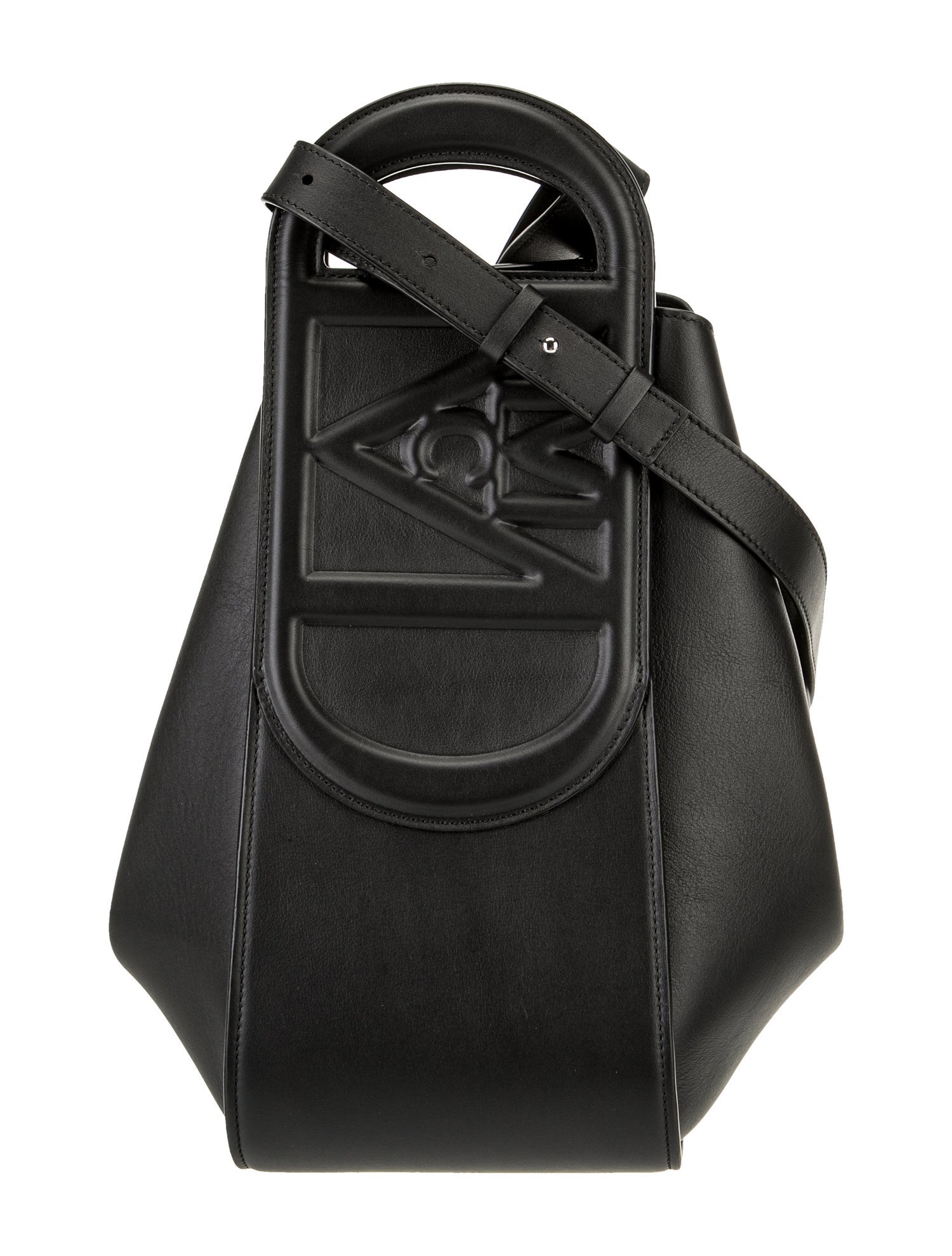 MCM Leather Bucket Bag
