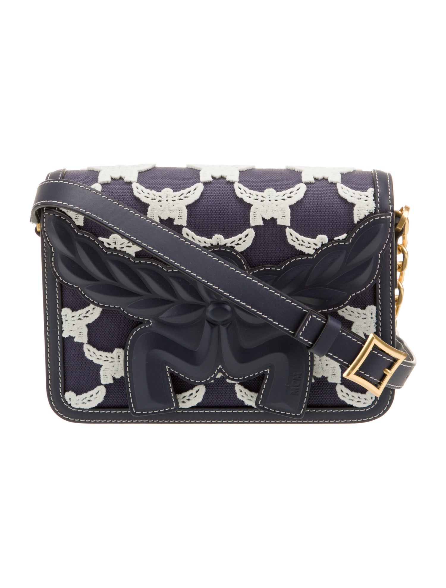 MCM Visetos Crossbody Bag