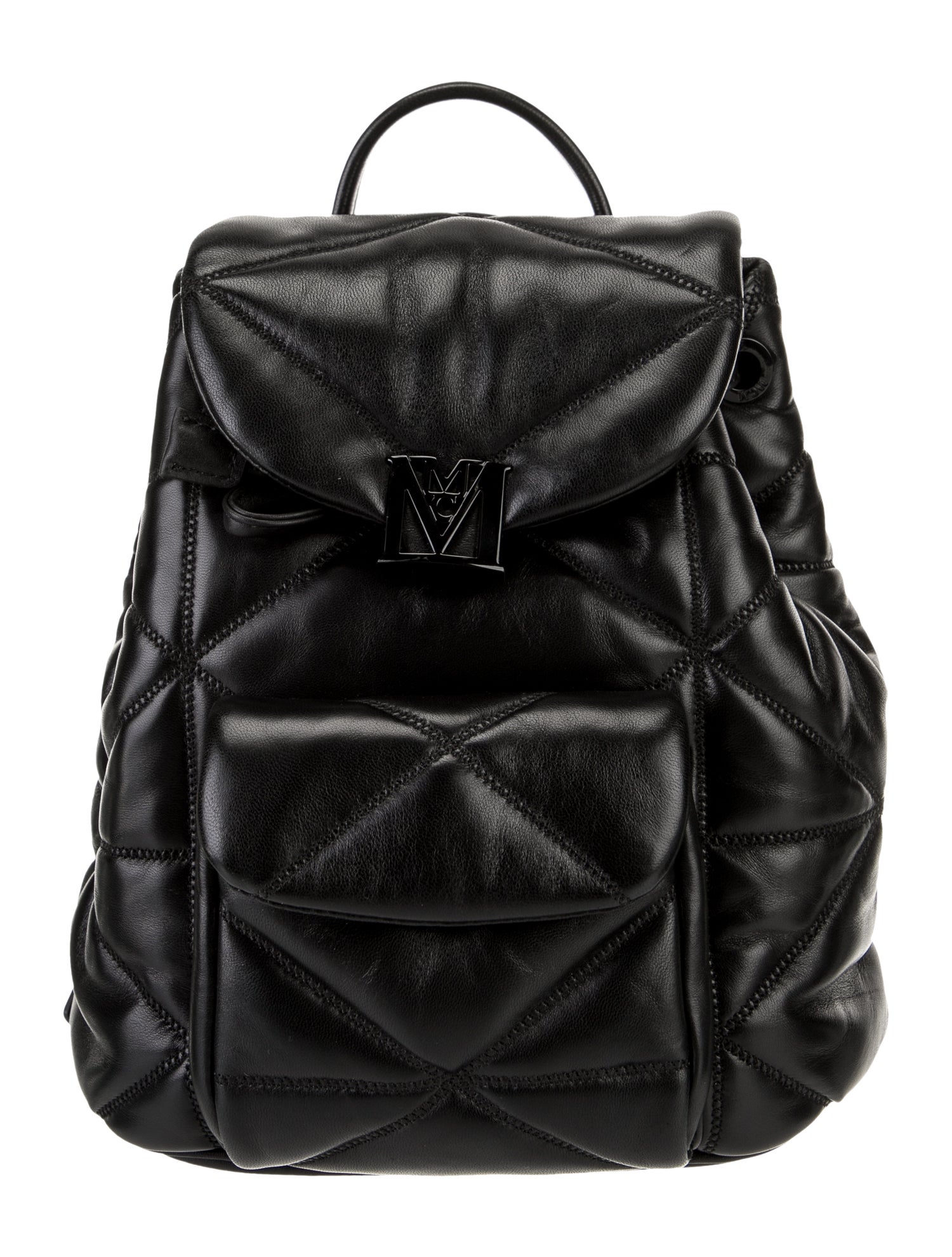 MCM Lambskin Backpack