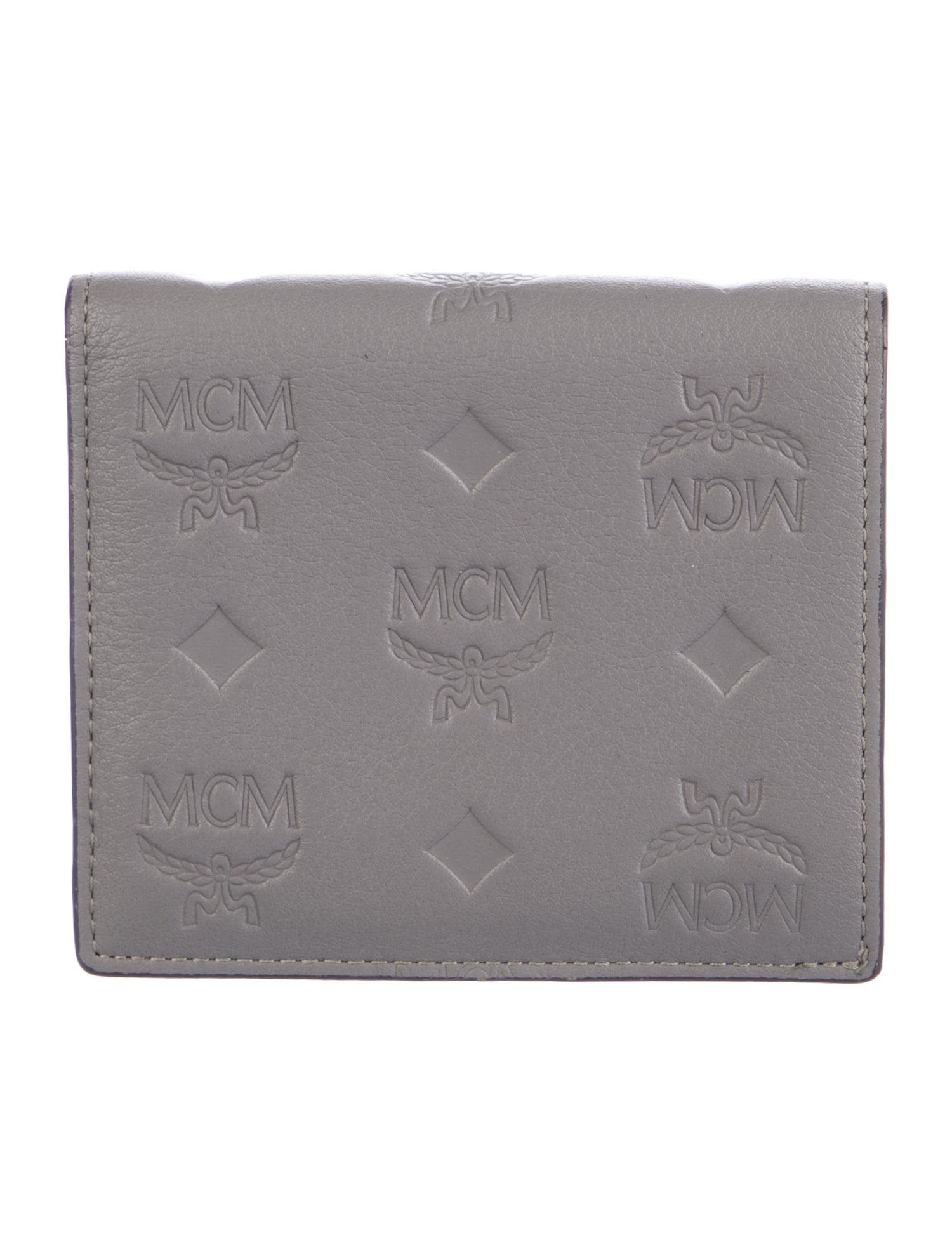 MCM Leather Patterned Wallet