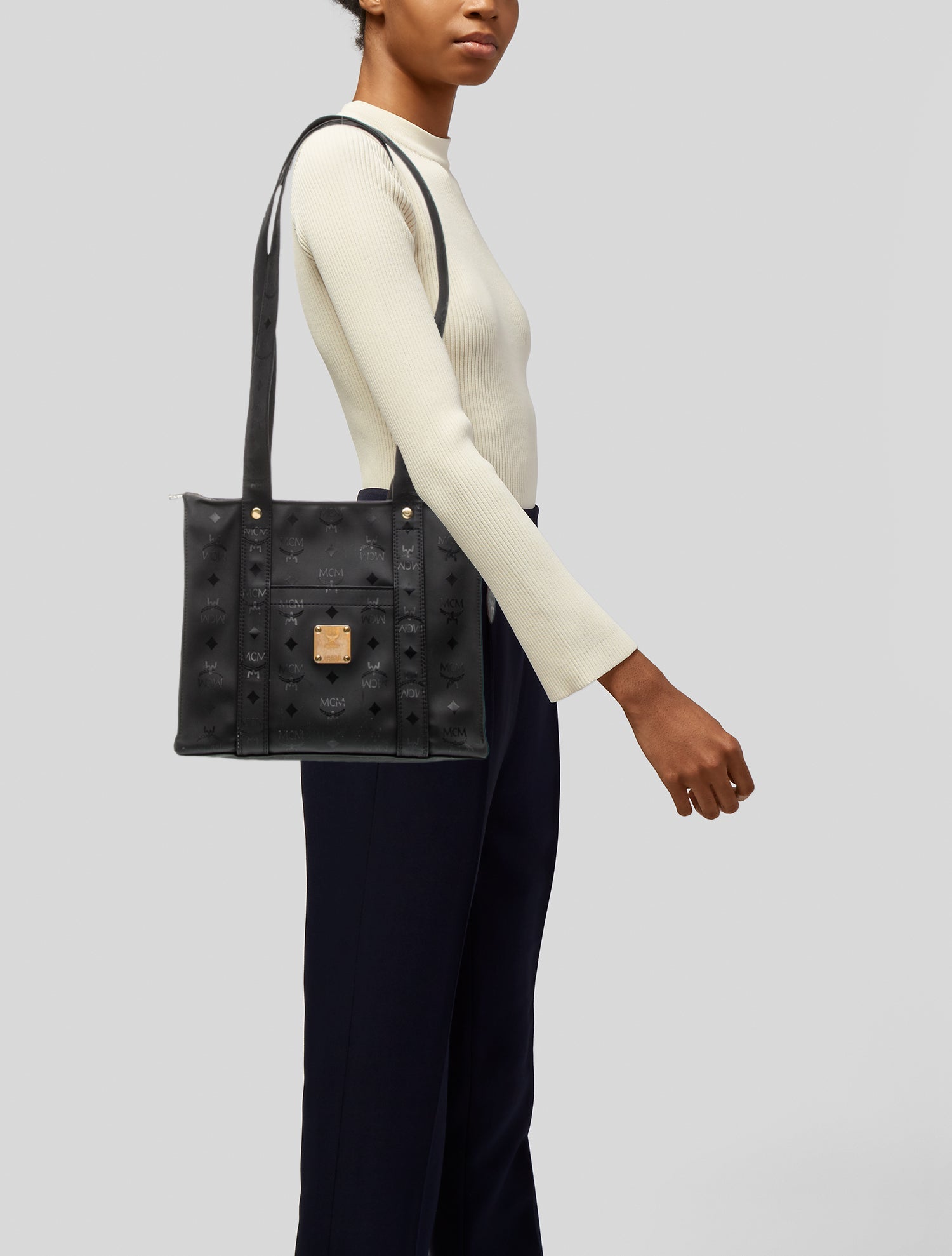 MCM Visetos Messenger Bag