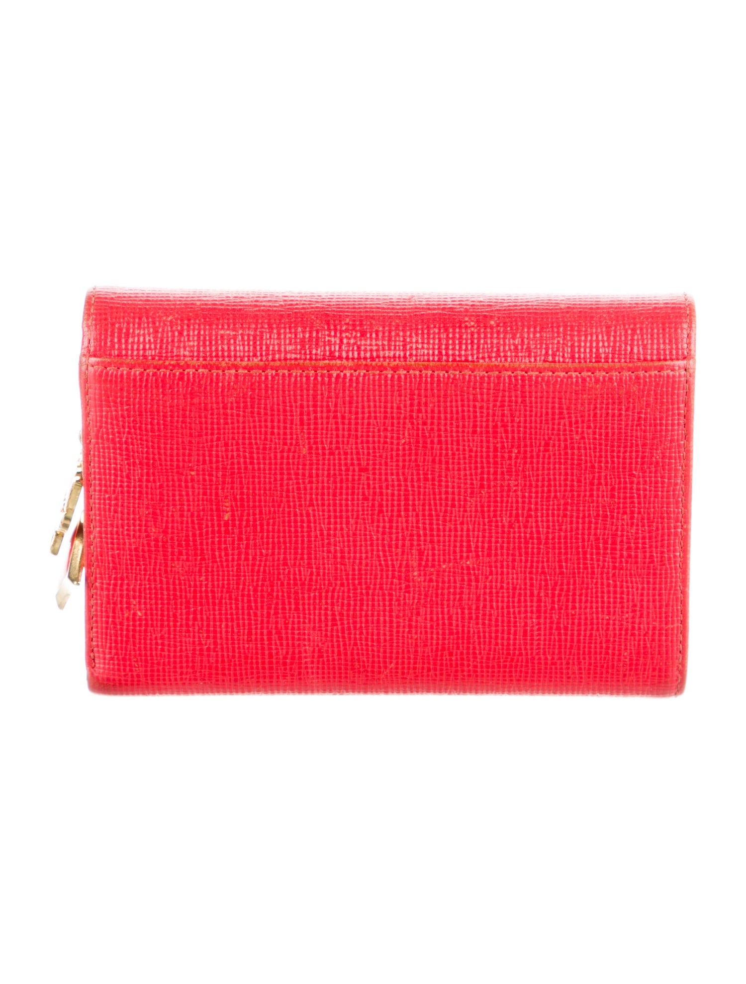 MCM Leather Trifold Wallet