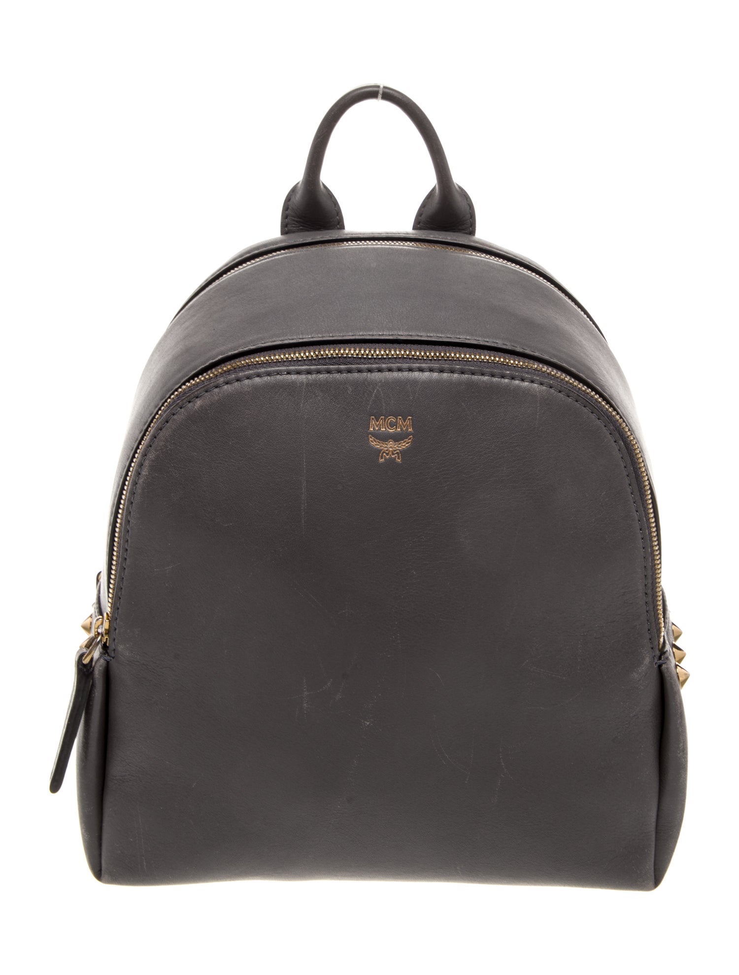 MCM Leather Backpack