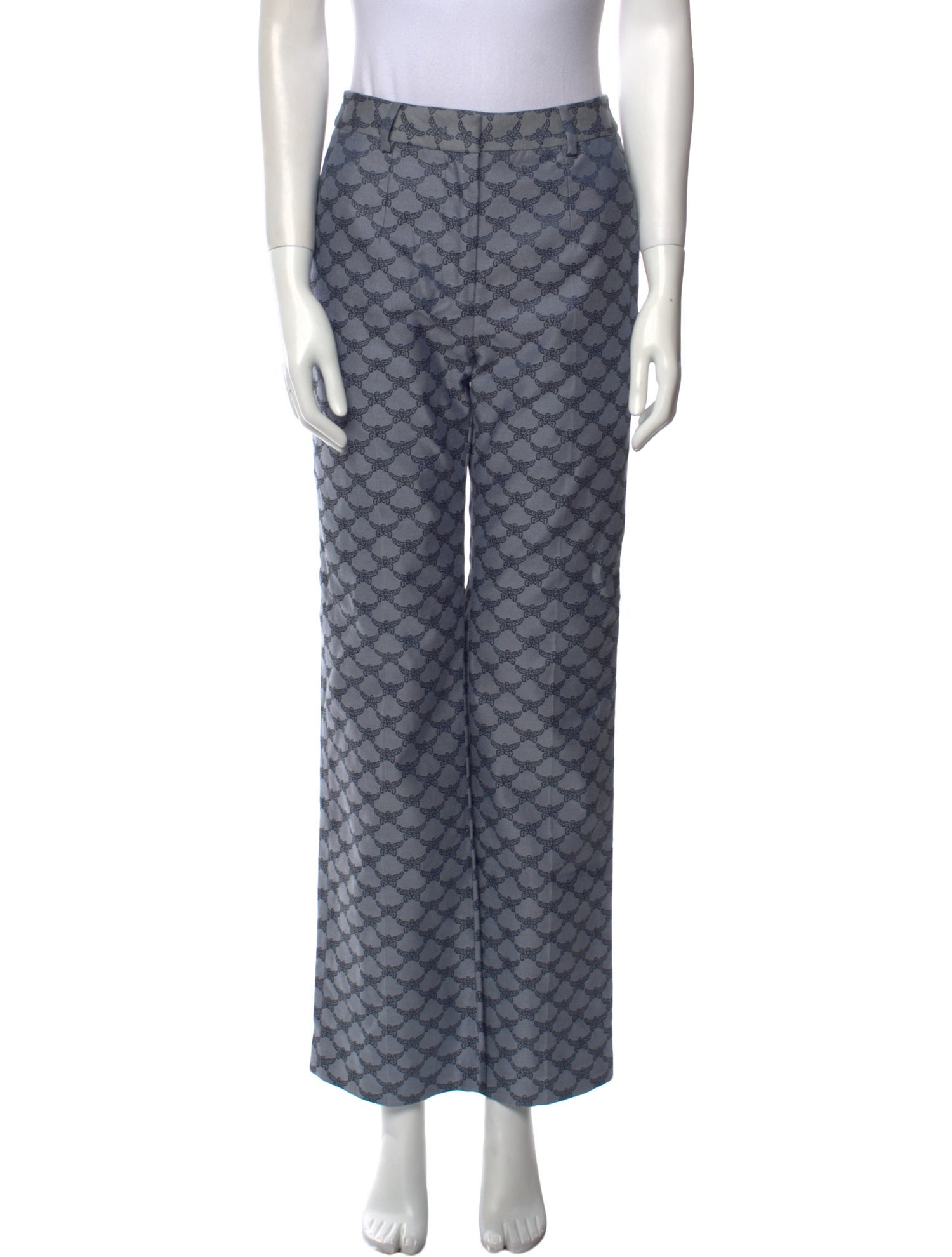 MCM Printed Wide Leg Pants