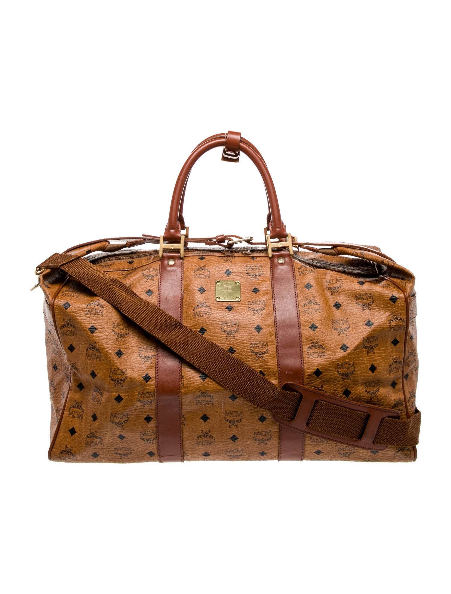 MCM Visetos Weekender Bag