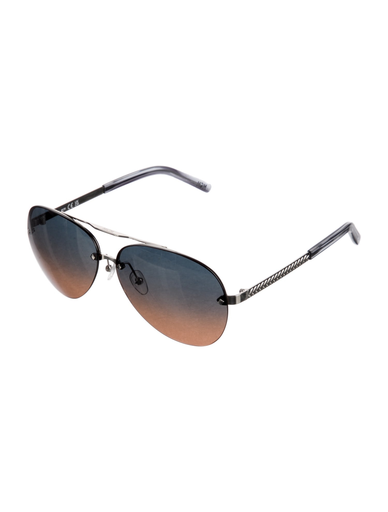 MCM Aviator Gradient Sunglasses