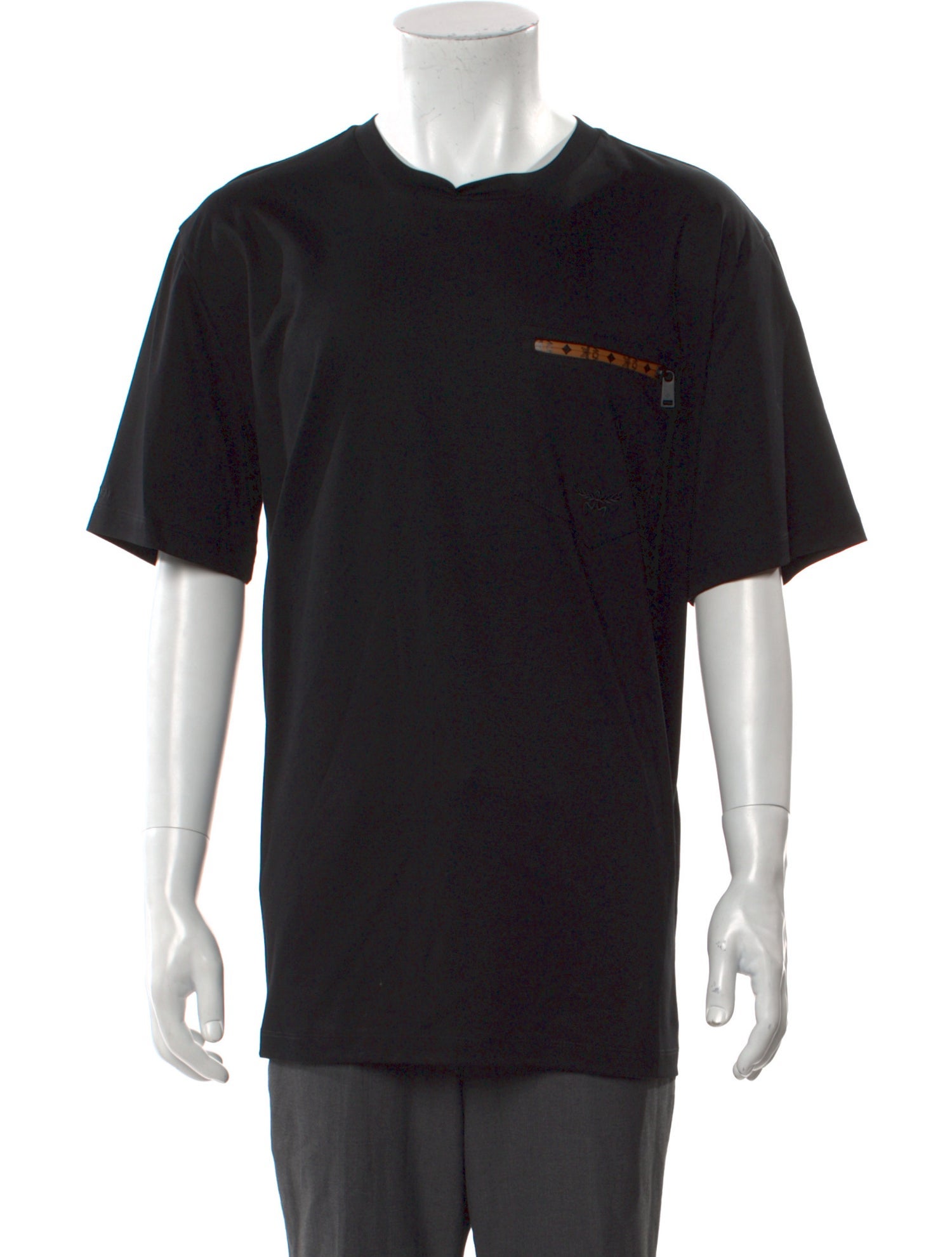 MCM Graphic Print Crew Neck T-Shirt