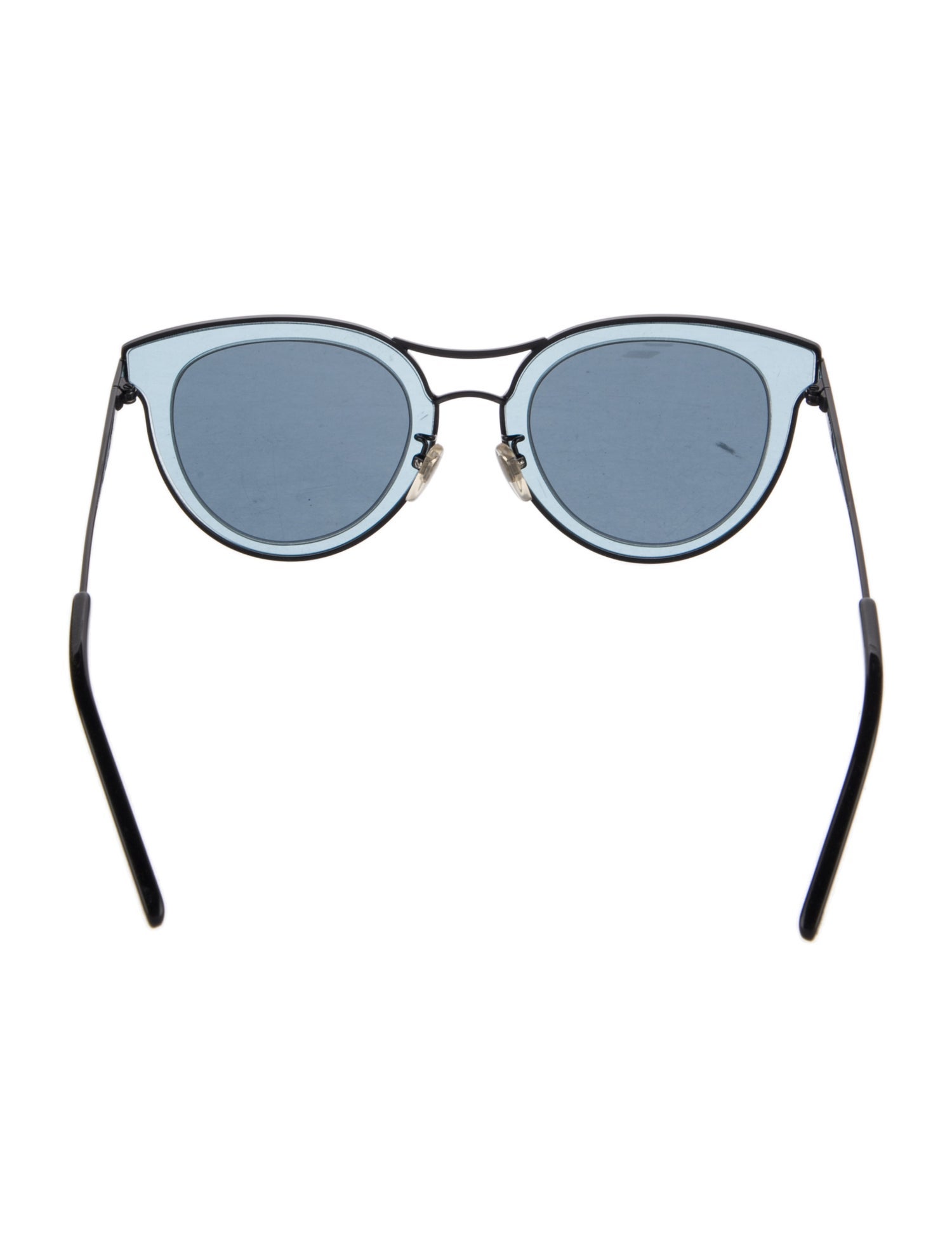 MCM Signature Logo Round Sunglasses