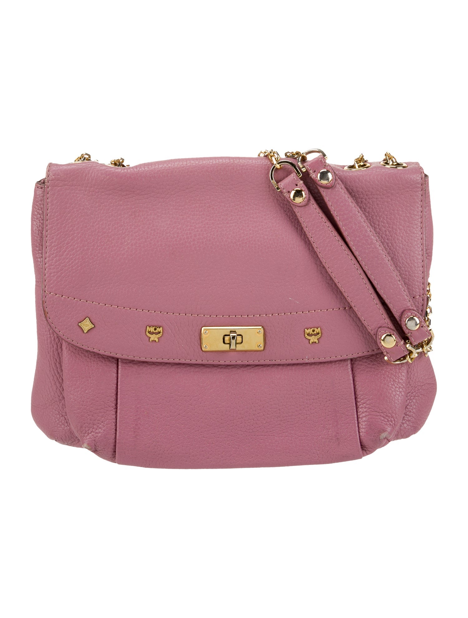 MCM Leather Shoulder Bag