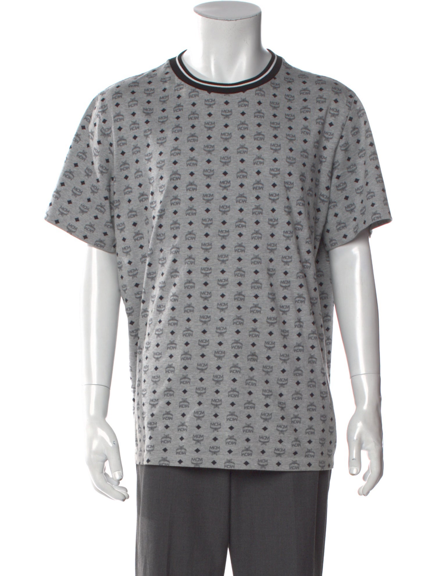 MCM Printed Crew Neck T-Shirt w/ Tags