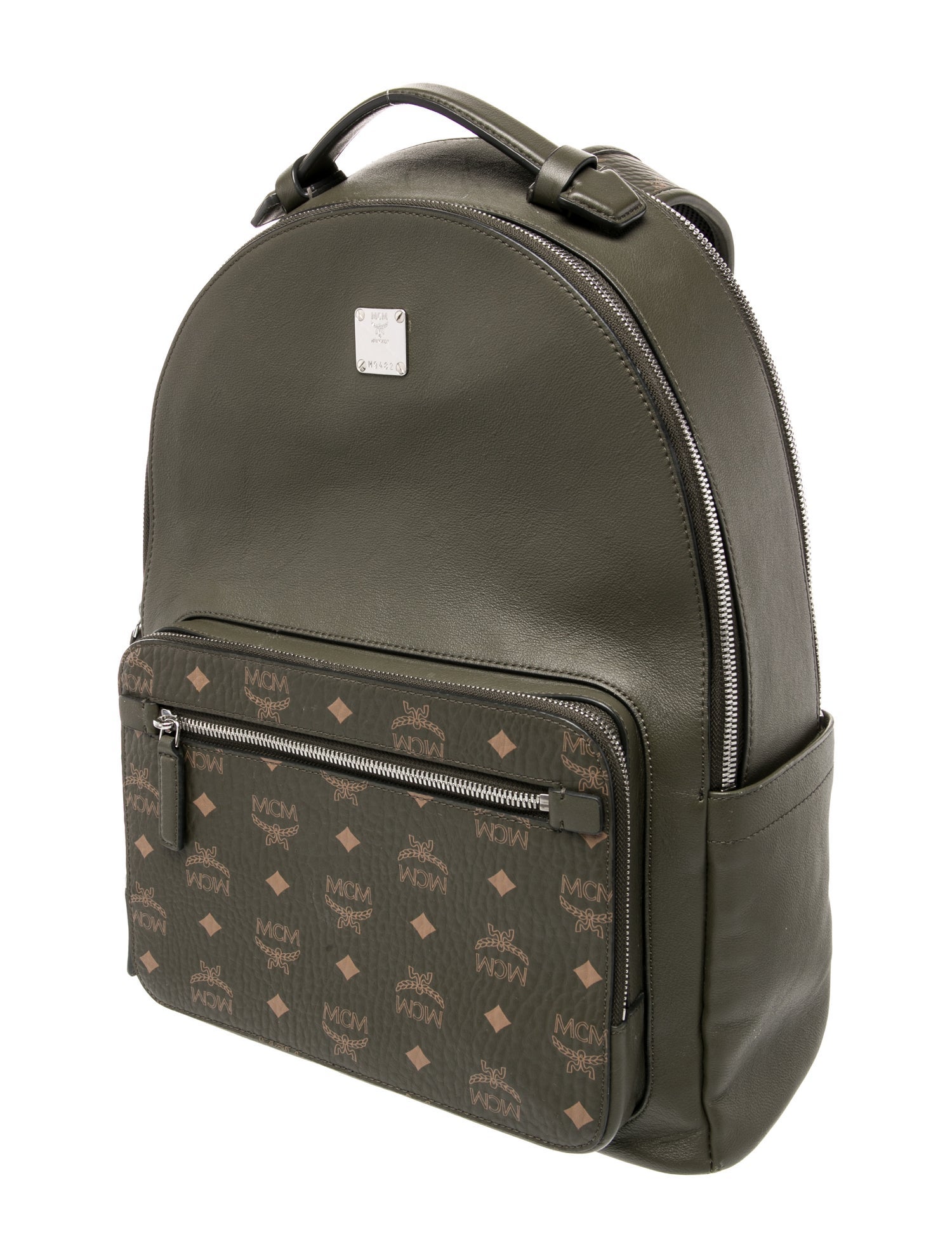MCM Leather Backpack