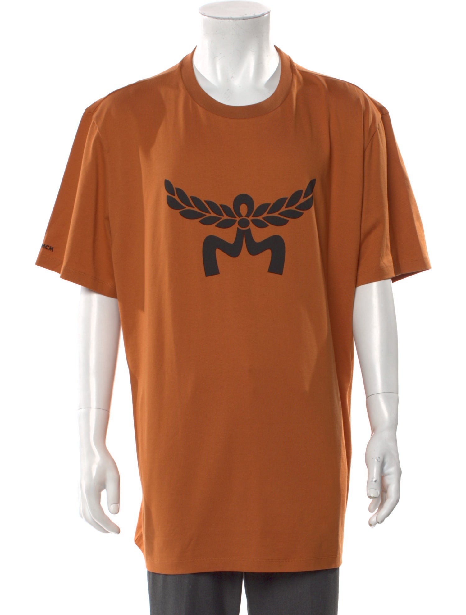 MCM Graphic Print Crew Neck T-Shirt