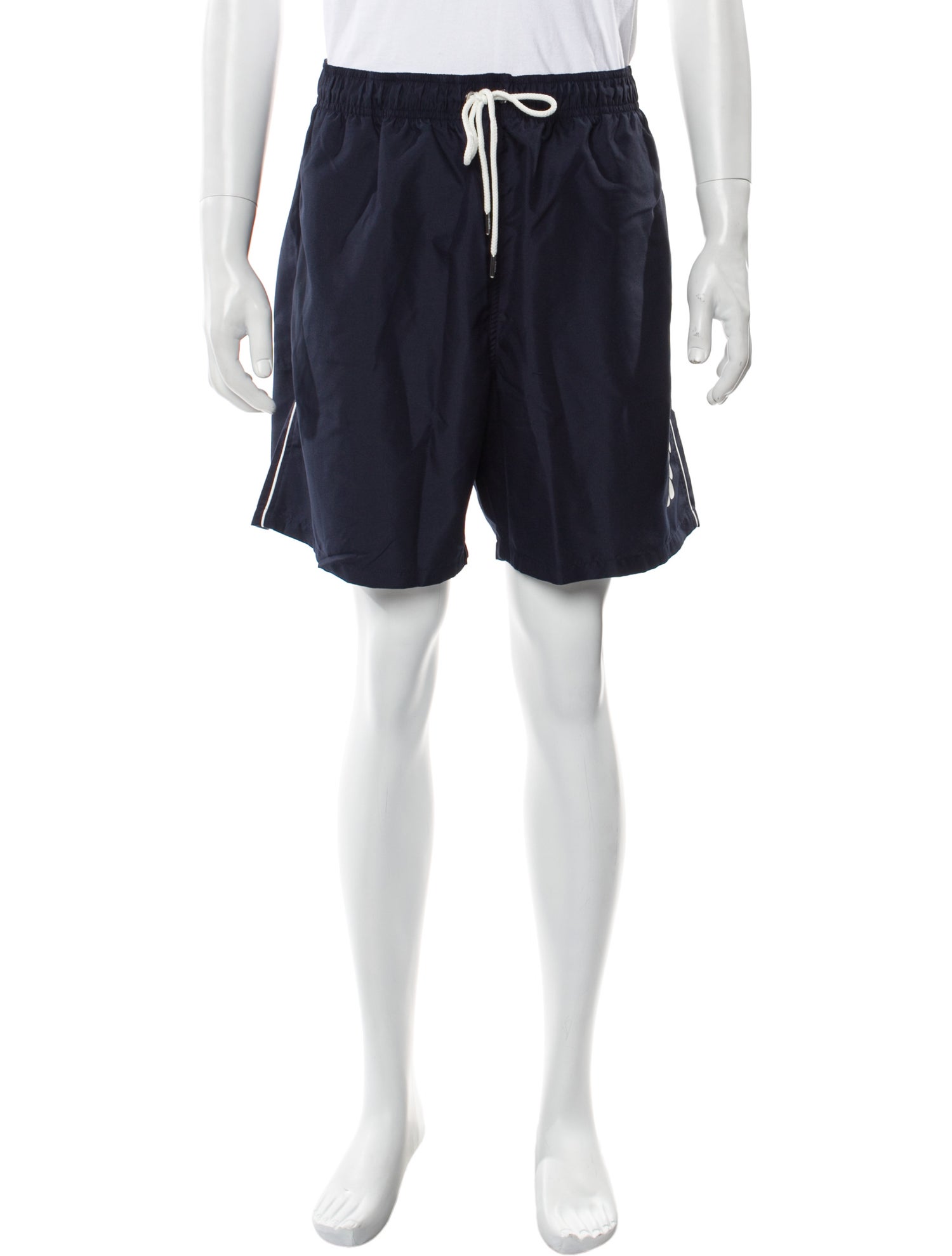 MCM Striped Swim Trunks