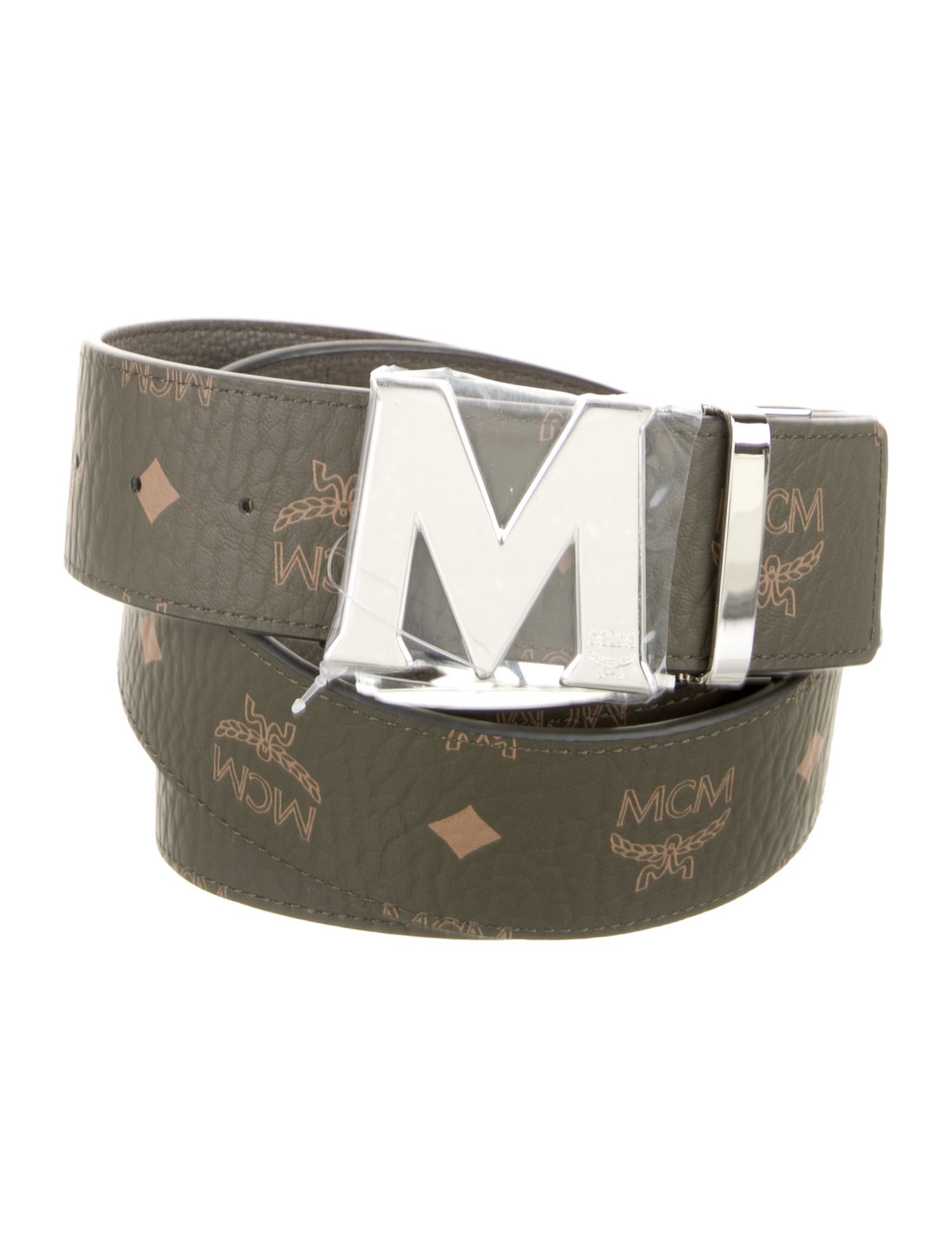MCM Leather Waist Belt