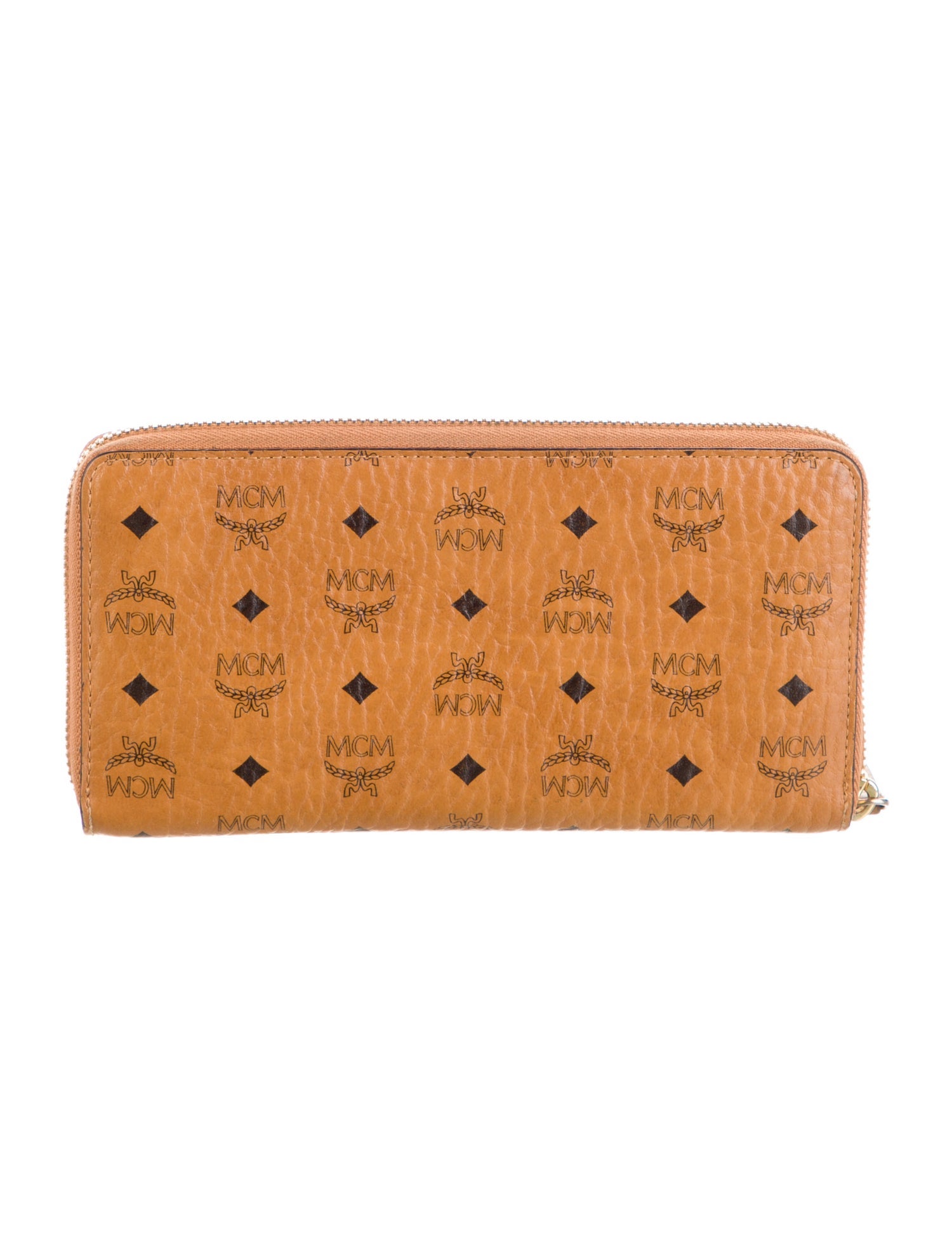 MCM Leather Printed Wallet