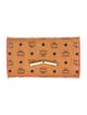 MCM Monogram Pattern Continental Wallet