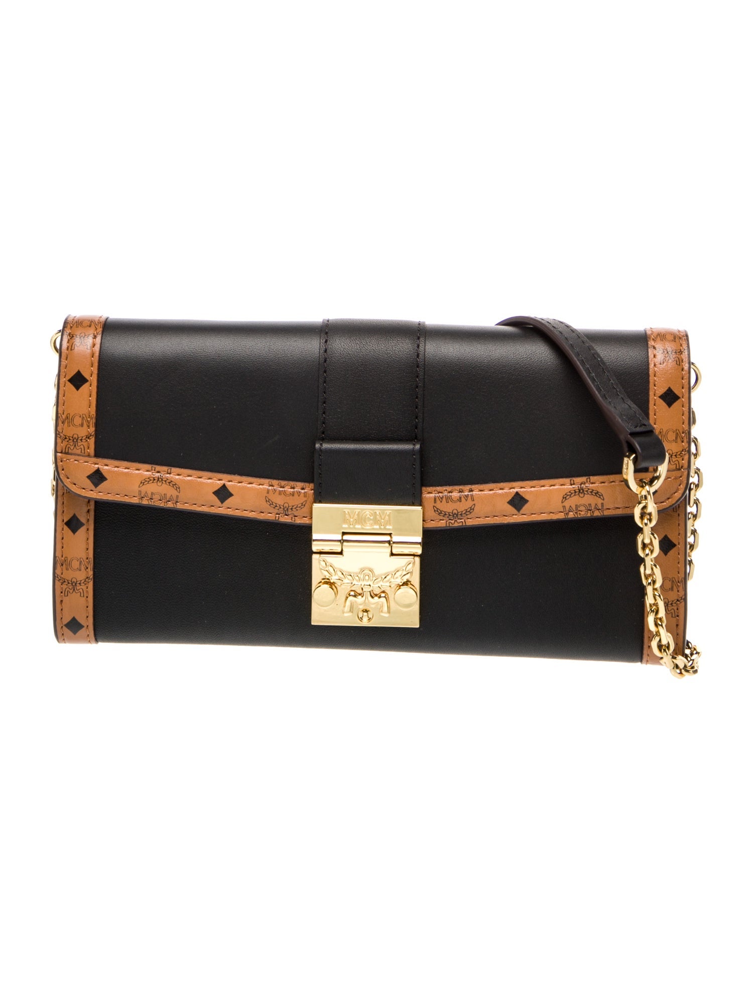 MCM Visetos Tracy Wallet on Chain w/ Tags