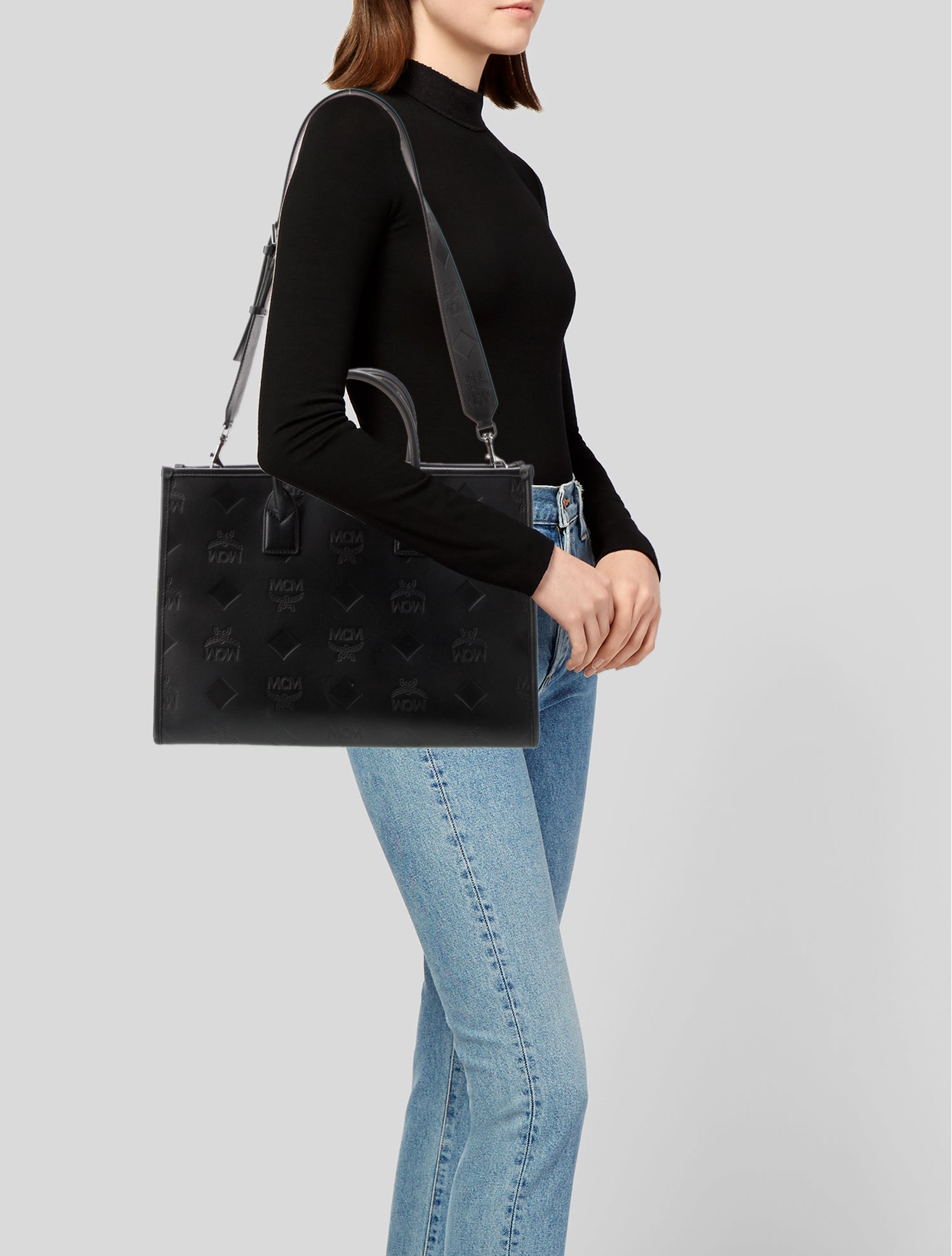 MCM Visetos Crossbody Bag