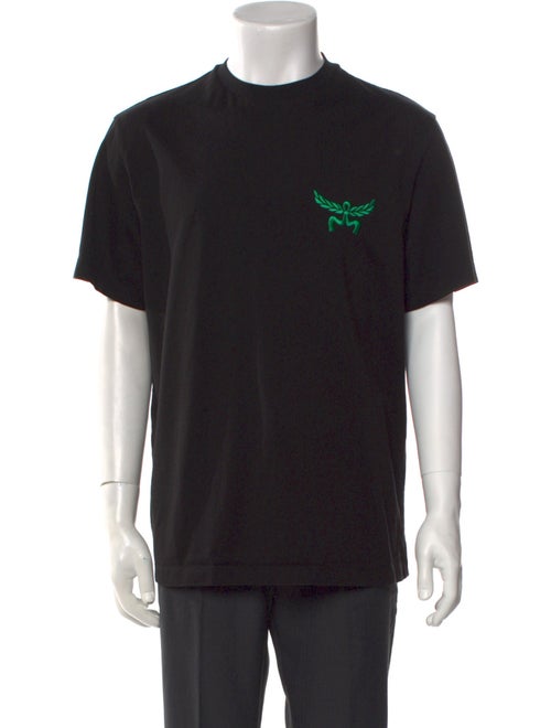 MCM Monogram Pattern Crew Neck T-Shirt