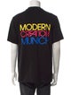 MCM Monogram Pattern Crew Neck T-Shirt