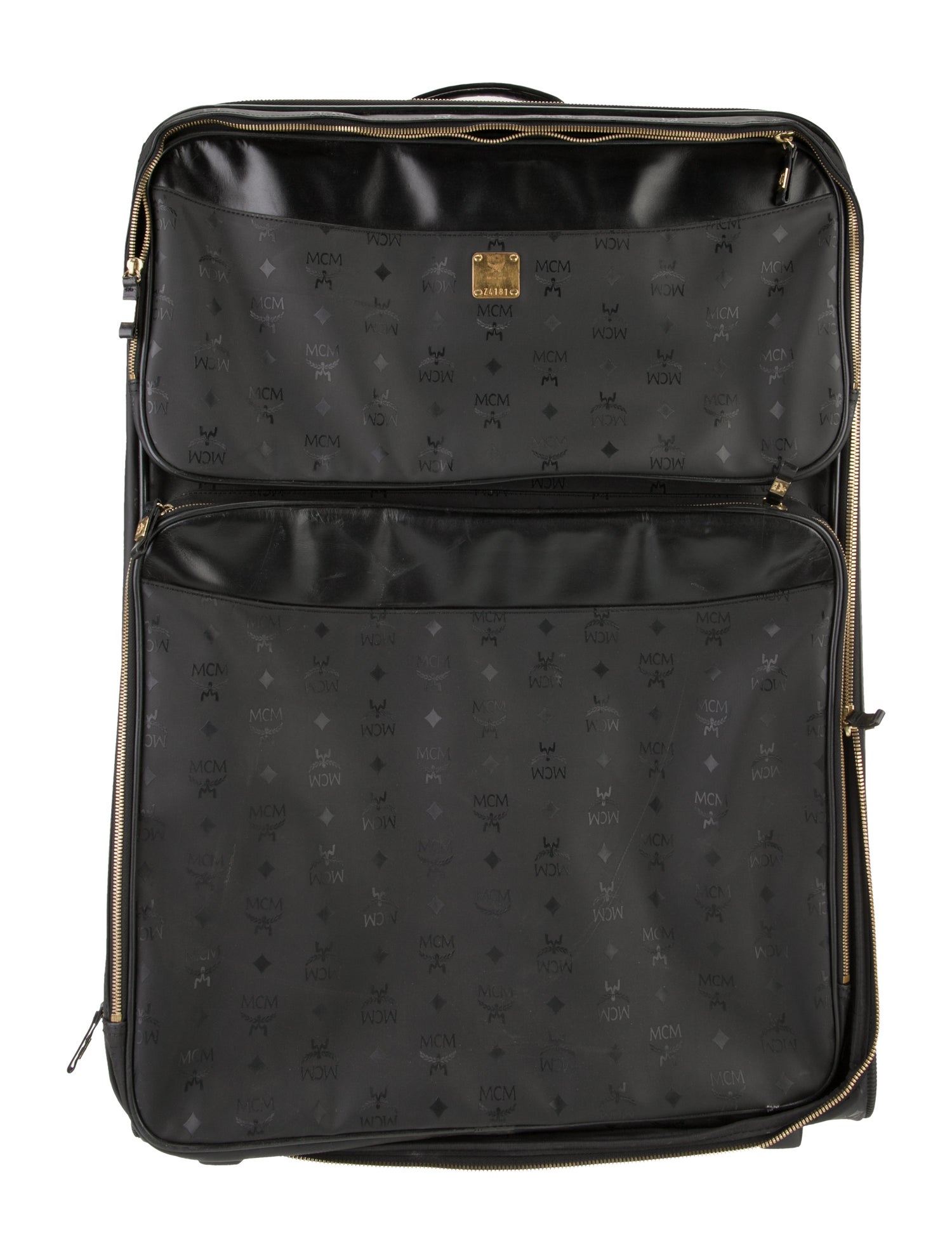 MCM Visetos Suitcase