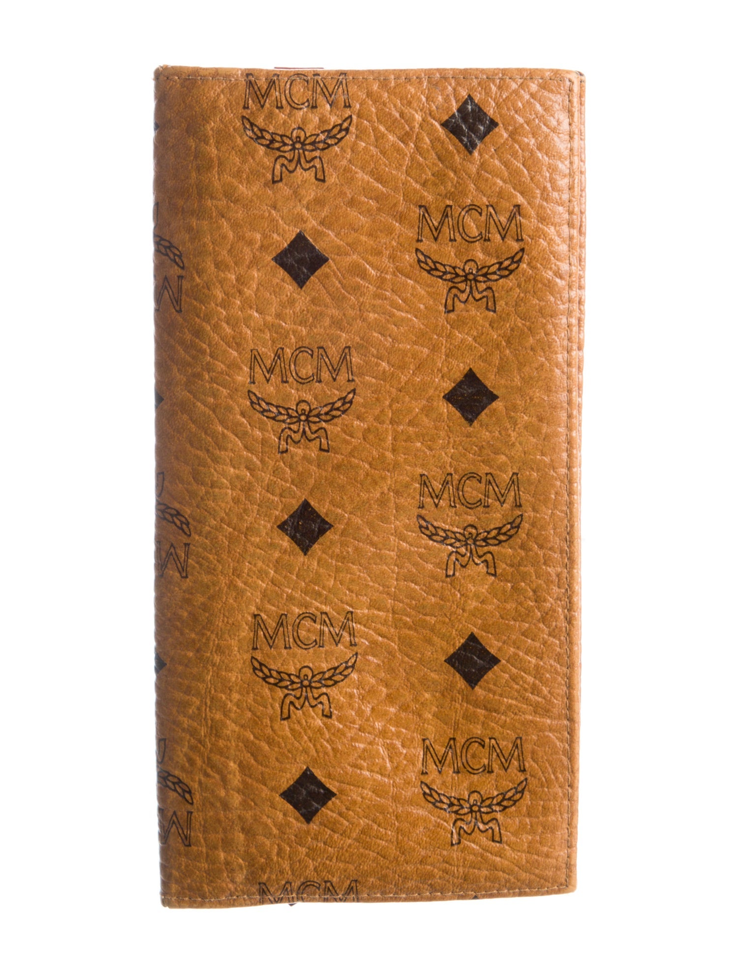 MCM Leather Printed Continental Wallet